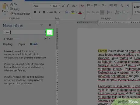 Imagen titulada Use "Find" and "Find and Replace" Features in Microsoft Word Documents Step 7